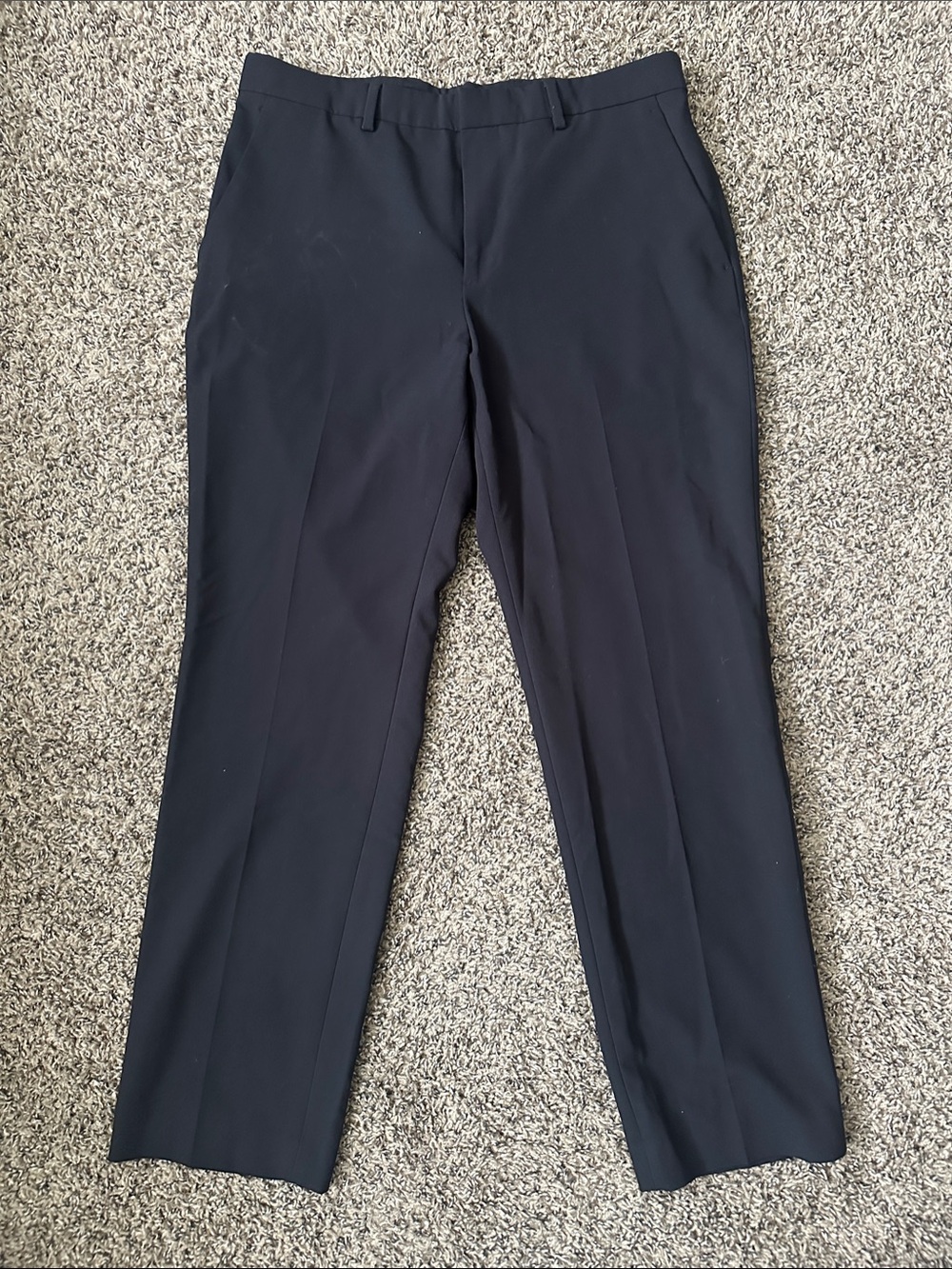 Perry Ellis Men's Black Dress Slacks